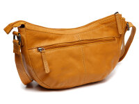 The Chesterfield Brand C48.1318 Leather Shoulder Bag Washed Wax Cow Clarita Ocher Yellow