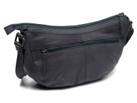 The Chesterfield Brand C48.1318 Leather Shoulder Bag Washed Wax Cow Clarita Navy