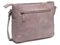 The Chesterfield Brand C48.1320 Leather Shoulder Bag Washed Wax Cow Weimar Lavender Lila