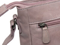 The Chesterfield Brand C48.1320 Leather Shoulder Bag Washed Wax Cow Weimar Lavender Lila