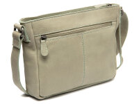 The Chesterfield Brand C48.1372 Leather Shoulder Bag Washed Wax Cow Aston Ocean Green