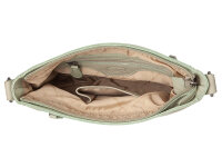 The Chesterfield Brand C48.1372 Leather Shoulder Bag Washed Wax Cow Aston Ocean Green