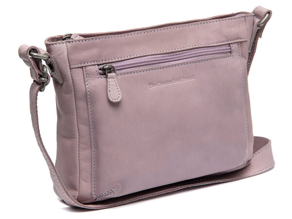 The Chesterfield Brand C48.1372 Leather Shoulder Bag Washed Wax Cow Aston Lavender Lila