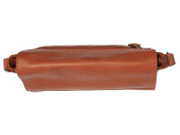 The Chesterfield Brand C48.1373 Leather Shoulder Bag Washed Wax Cow Ann Cognac