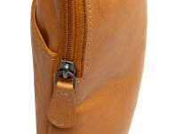 The Chesterfield Brand C58.0330 Leather Crossbody Bag Washed Wax Cow Cambridge Ocher Yellow