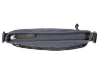 The Chesterfield Brand C48.1800 Leather Shoulder Bag Nylon Wax Pull Up Malmö Light Grey