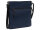 The Chesterfield Brand C48.1800 Leather Shoulder Bag Nylon Wax Pull Up Malmö Navy