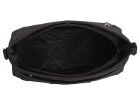 The Chesterfield Brand C48.1811 Leather Shoulder Bag Nylon Wax Pull Up Nevon Black