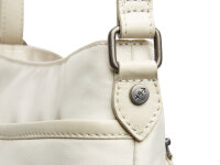 The Chesterfield Brand C48.1811 Leather Shoulder Bag Nylon Wax Pull Up Nevon Off White