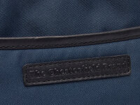 The Chesterfield Brand C48.1811 Leather Shoulder Bag Nylon Wax Pull Up Nevon Navy