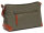 The Chesterfield Brand C48.1811 Leather Shoulder Bag Nylon Wax Pull Up Nevon Steel Green