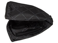 The Chesterfield Brand C58.0502 Leather Backpack Nylon Wax Pull Up Trondheim Black