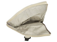 The Chesterfield Brand C58.0502 Leather Backpack Nylon Wax Pull Up Trondheim Off White