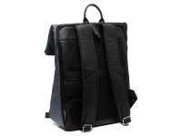 The Chesterfield Brand C58.0502 Leather Backpack Nylon Wax Pull Up Trondheim Light Grey
