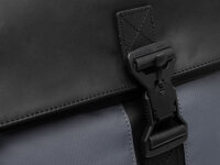 The Chesterfield Brand C58.0502 Leather Backpack Nylon Wax Pull Up Trondheim Light Grey