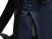 The Chesterfield Brand C58.0502 Leather Backpack Nylon Wax Pull Up Trondheim Navy