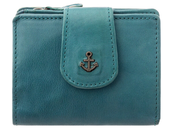 Harbour 2nd B3.1547 wallet style al kl. STELLA Geldbörse Leder azur blue