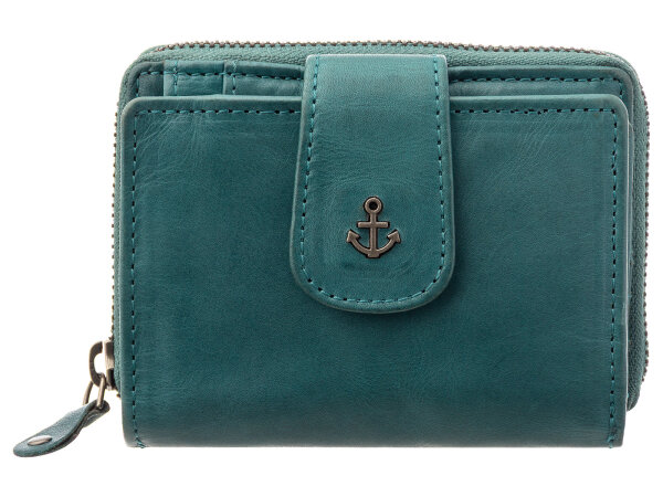 Harbour 2nd B3.1543 wallet style kl. ISIDORA Geldbörse Leder azur blue