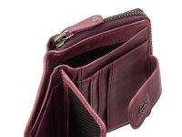 Harbour 2nd B3.1543 wallet style kl. ISIDORA Geldbörse Leder deep purple