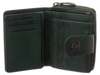 Harbour 2nd B3.1543 wallet style kl. ISIDORA Geldbörse Leder petrol green