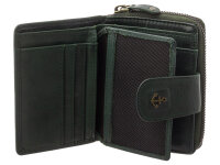 Harbour 2nd B3.1543 wallet style kl. ISIDORA Geldbörse Leder petrol green