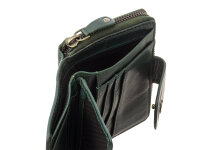 Harbour 2nd B3.1543 wallet style kl. ISIDORA Geldbörse Leder petrol green