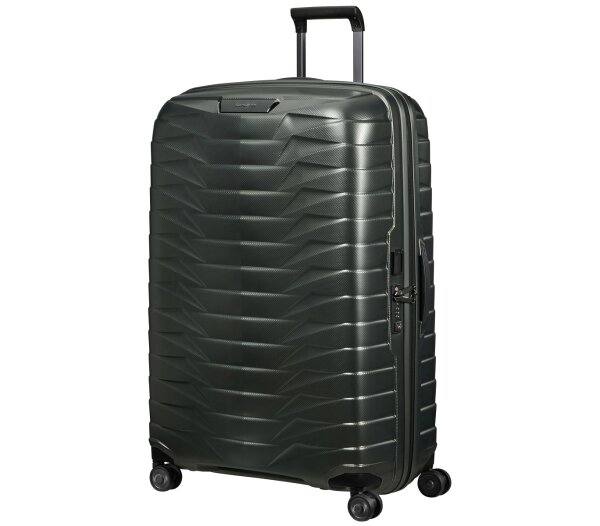 Samsonite Proxis Spinner 81 cm mit TSA-Zahlenschloss matt climbing ivy