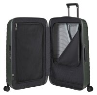 Samsonite Proxis Spinner 81 cm mit TSA-Zahlenschloss matt climbing ivy