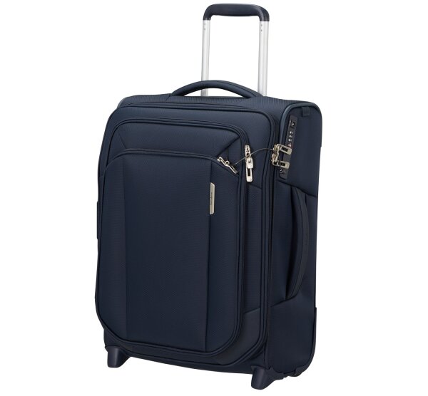 Samsonite Respark Upright 55 cm EXP mit TSA-Zahlenschloss midnight blue