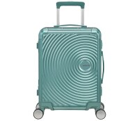 American Tourister SOUNDBOX ALU Spinner 55 cm mit...