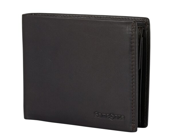 Samsonite Attack 2 SLG 015 - B 4CC+2C+C Herren Geldbörse RFID ebony brown