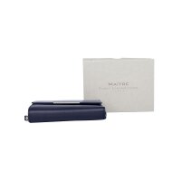 Maitre Damen Portemonnaie Kombibörse mit Druckknopf Leder dark blue