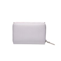 Maitre Damen Portemonnaie Kombibörse mit Druckknopf Leder light grey