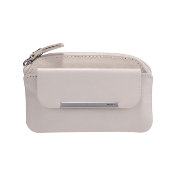 Maitre 4060001860 Belg Sigwulf Keycase Mhz Leder Schlüsseletui off white