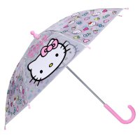 Vadobag Kinderschirm Regenschirm Hello Kitty Rainy Days