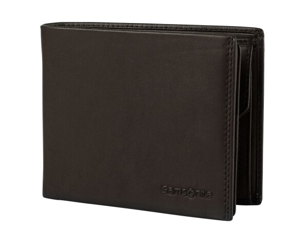 Samsonite Attack 2 SLG 013 - B 11CC+HFL+C+2C+W Herren Geldbörse RFID ebony brown