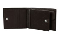 Samsonite Attack 2 SLG 013 - B 11CC+HFL+C+2C+W Herren Geldbörse RFID ebony brown