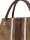 GUESS HWSS9672070  ELSIE SHOULDER BAG Schultertasche latte logo brown