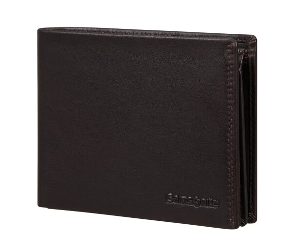 Samsonite Attack 2 SLG 047 - B 10CC+VFL+C+2C Herren Geldbörse RFID ebony brown