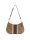 GUESS HWSS9672180 NOELLE II TOP ZIP SHOULDER BAG Handtasche latte logo brown
