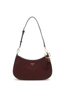 GUESS HWZG9672180 NOELLE II TOP ZIP SHOULDER BAG burgundy