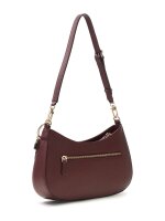 GUESS HWZG9672180 NOELLE II TOP ZIP SHOULDER BAG burgundy