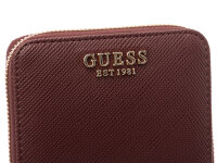 GUESS SWZG7459137 LAUREL II SLG SMALL ZIP AROUND Woman Portmonnaies burgundy