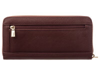 GUESS SWZG7459146 LAUREL II SLG LARGE ZIP AROUND Woman Portmonnaies burgundy