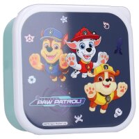 Vadobag Snackbox 3 tlg. Brotboxen Paw Patrol Fresh Bites