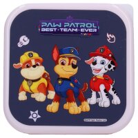 Vadobag Snackbox 3 tlg. Brotboxen Paw Patrol Fresh Bites