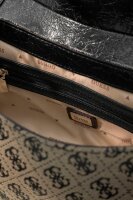 GUESS HWJT2313190 SAMANTHA FLAP SHOULDER BAG Damen Handtasche black logo