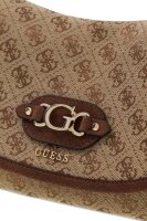 GUESS HWJT2313190 SAMANTHA FLAP SHOULDER BAG Damen Handtasche black logo