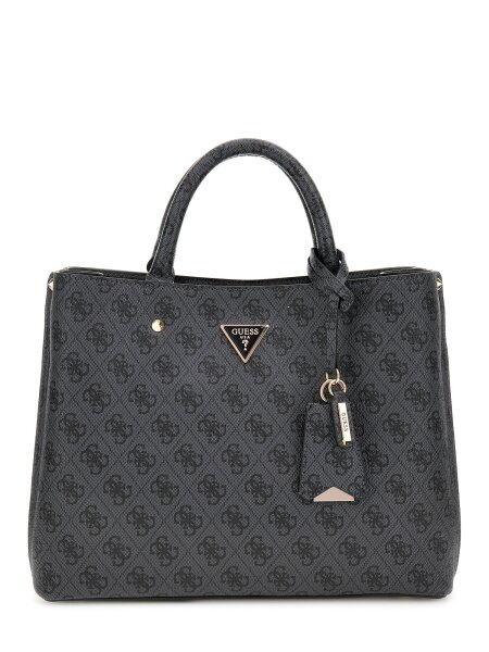 GUESS HWSG6974060 MERIDIAN II GIRLFRIEND SATCHEL WOMAN HAndtasche coal logo