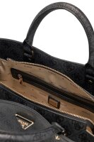 GUESS HWSG6974060 MERIDIAN II GIRLFRIEND SATCHEL WOMAN HAndtasche coal logo